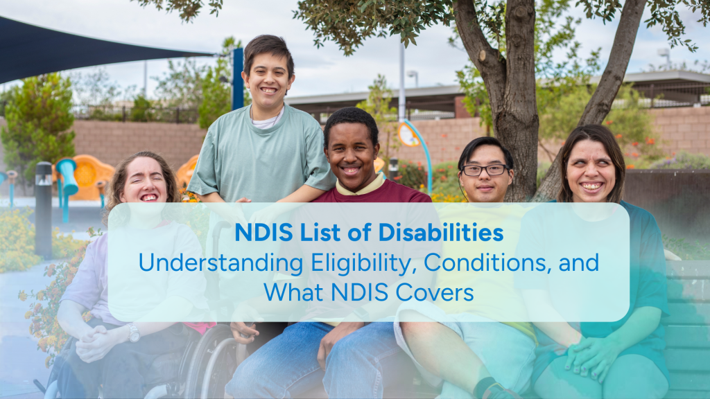 NDIS List of Disabilities