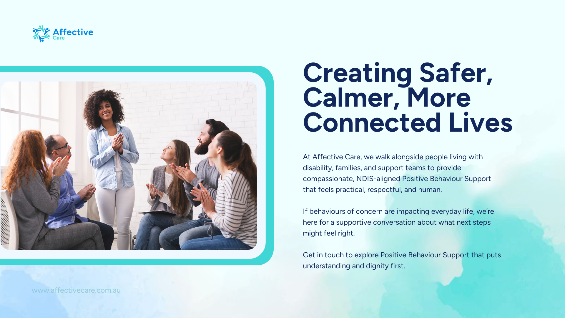 Creating Safer Calmer connected lives with NDIS