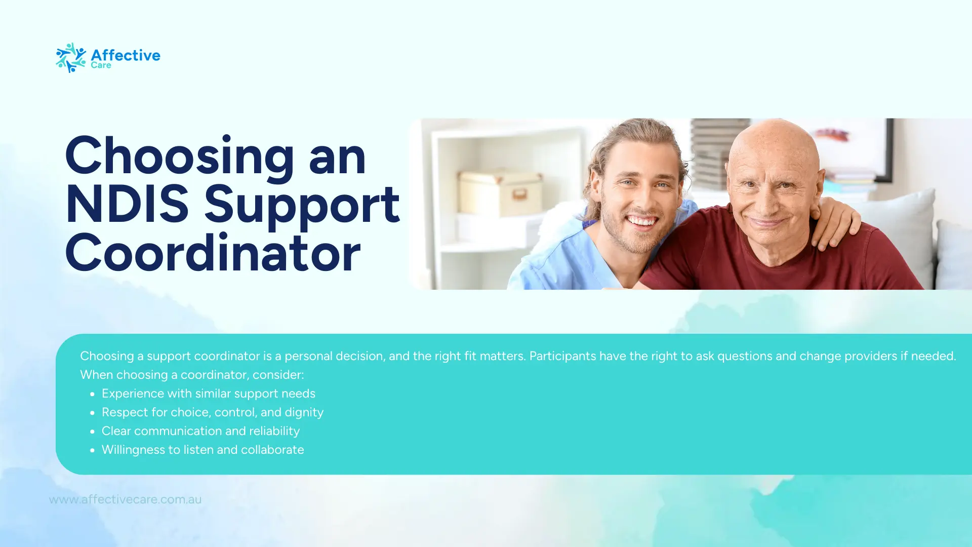 Choosing NDIS Support Coordinator