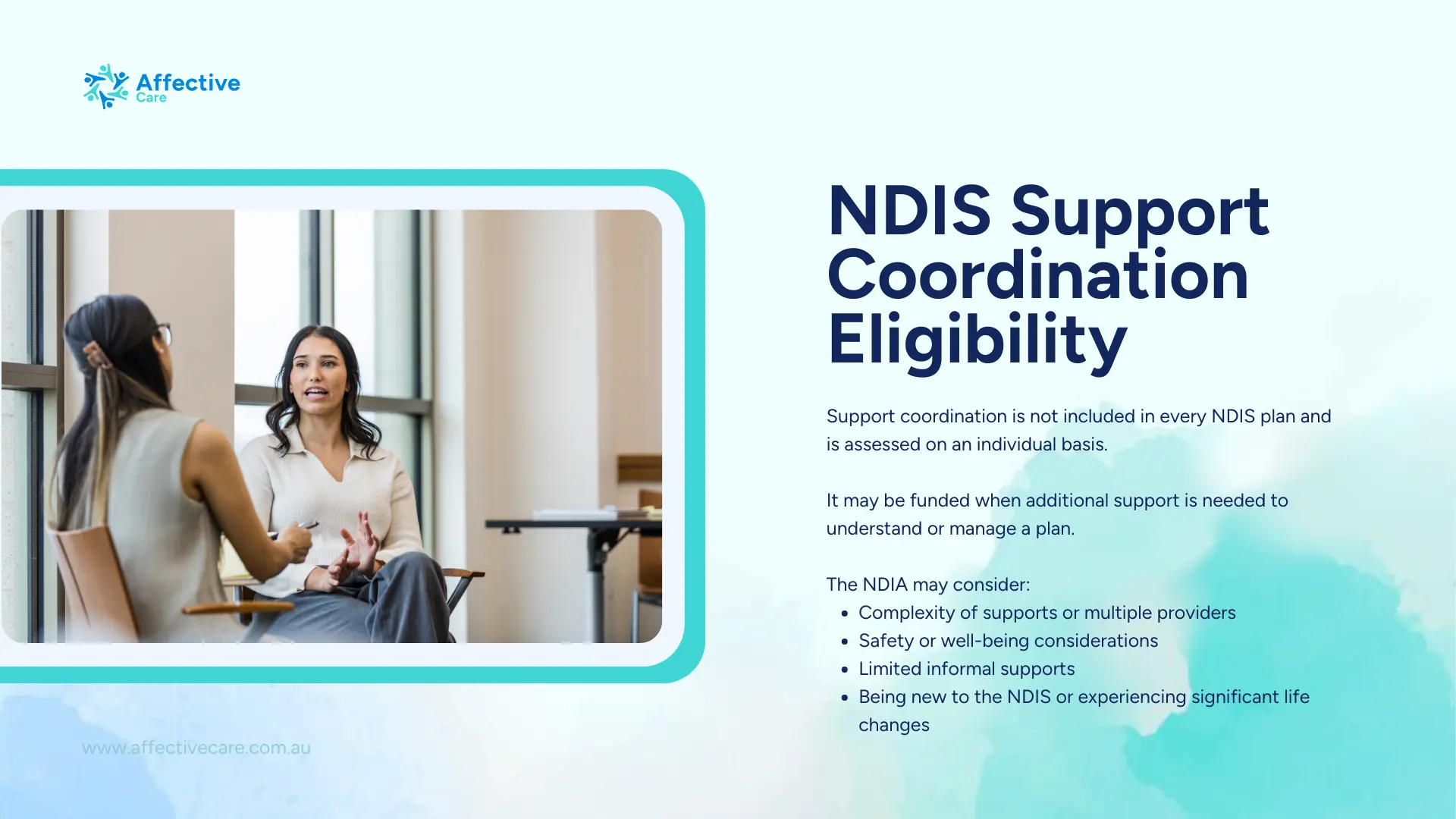 NDIS Support Coordination Eligibility