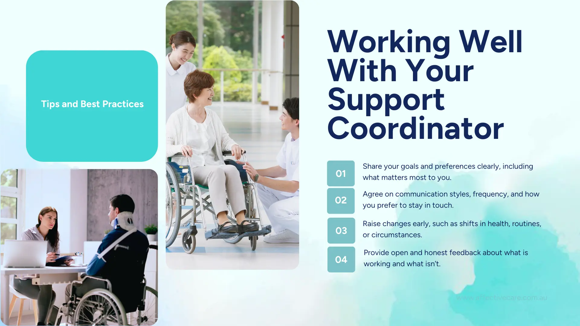 Working well with your support coordinator