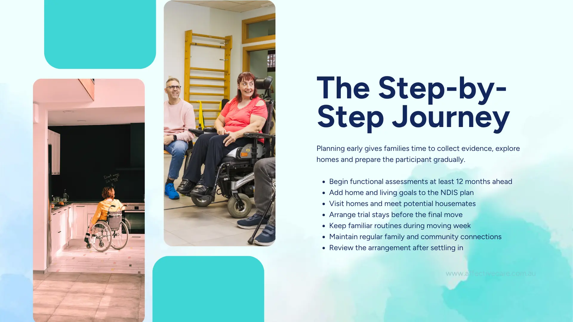 The step by step journey